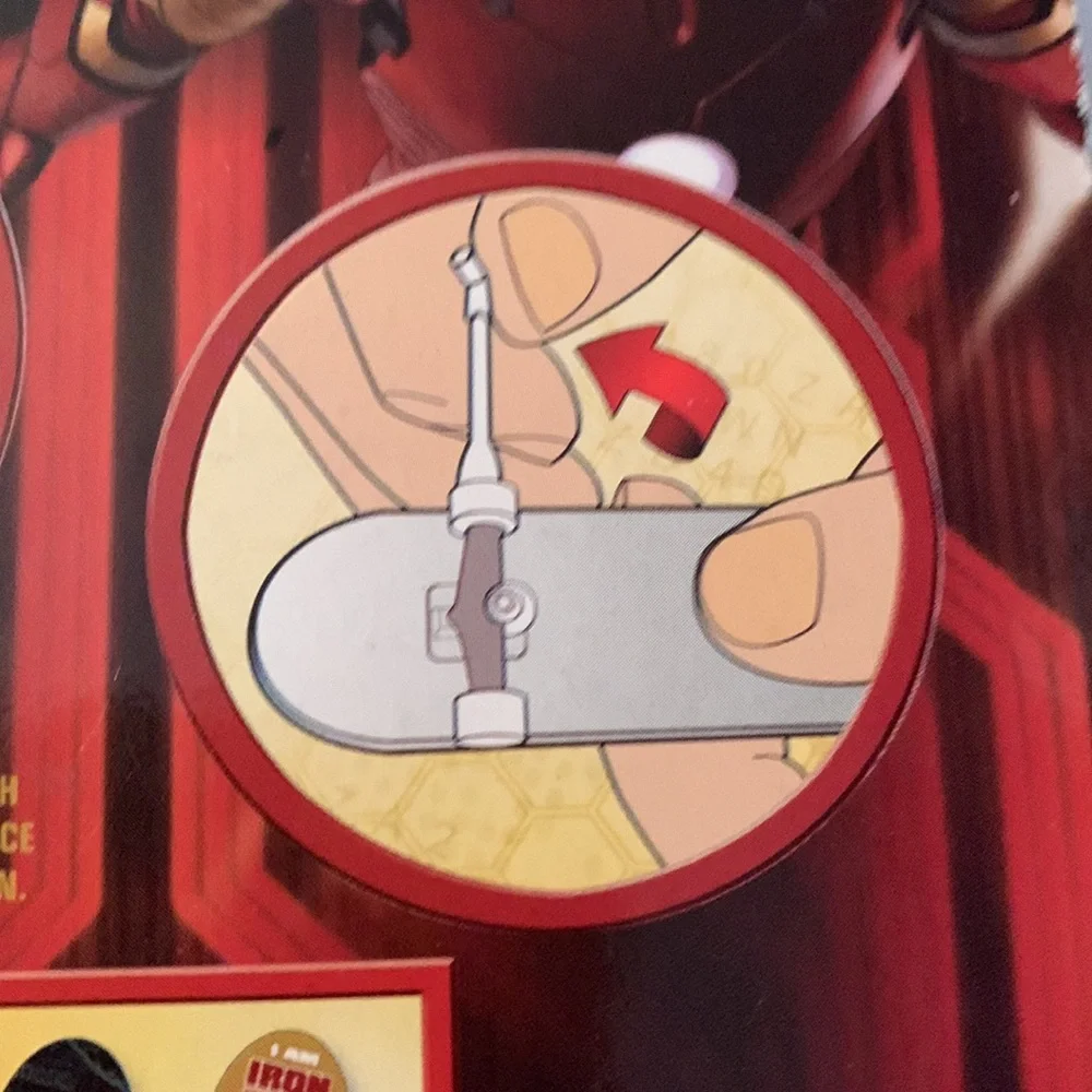 Marvel Iron Man Finger Board NIB